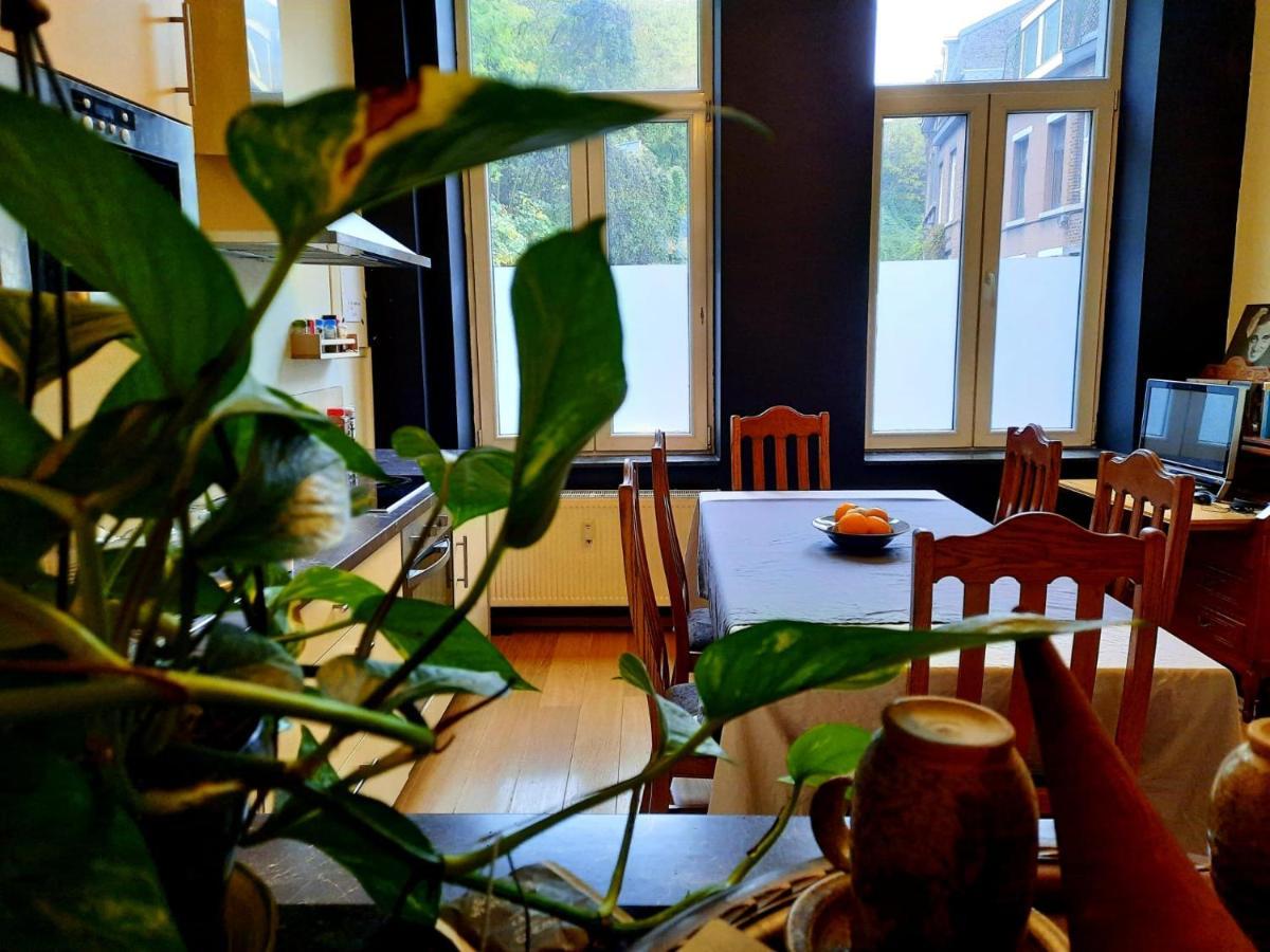 Appartement ambiance chalet Liège Extérieur photo